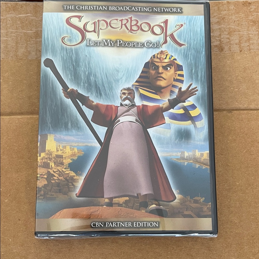49 Superbook DVDs: Let My People Go